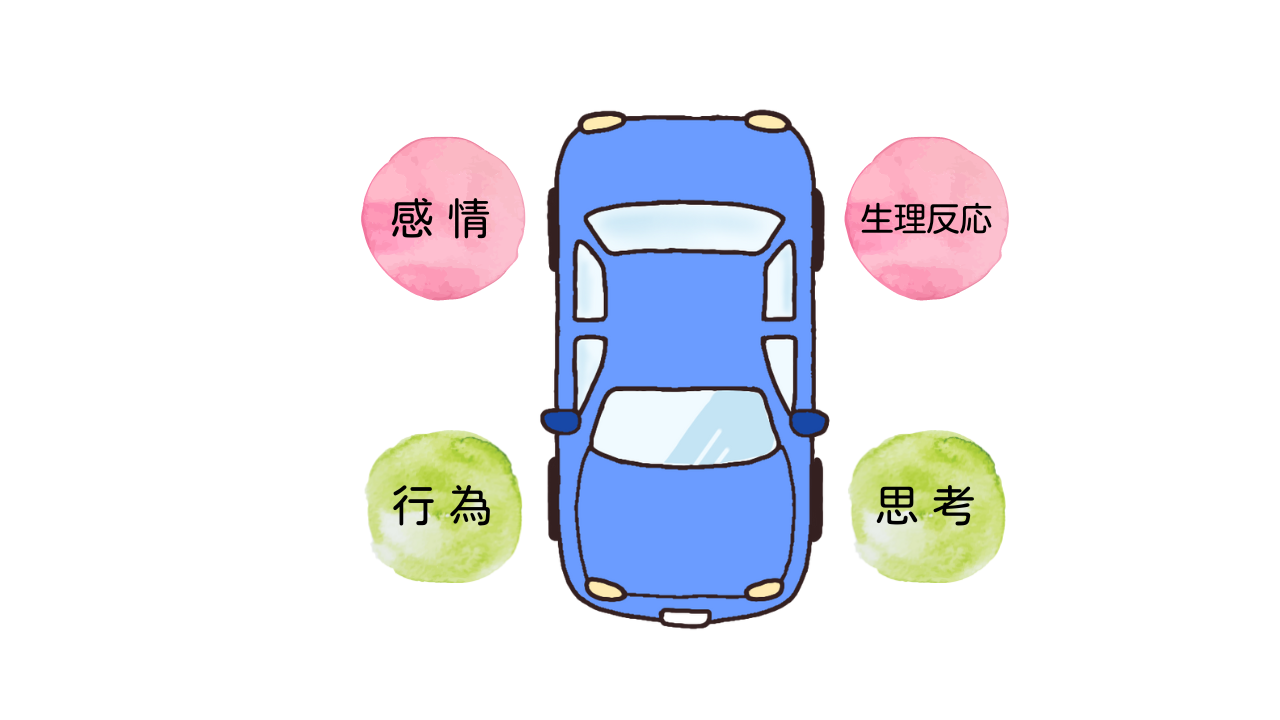 行為、感情、思考、生理反応